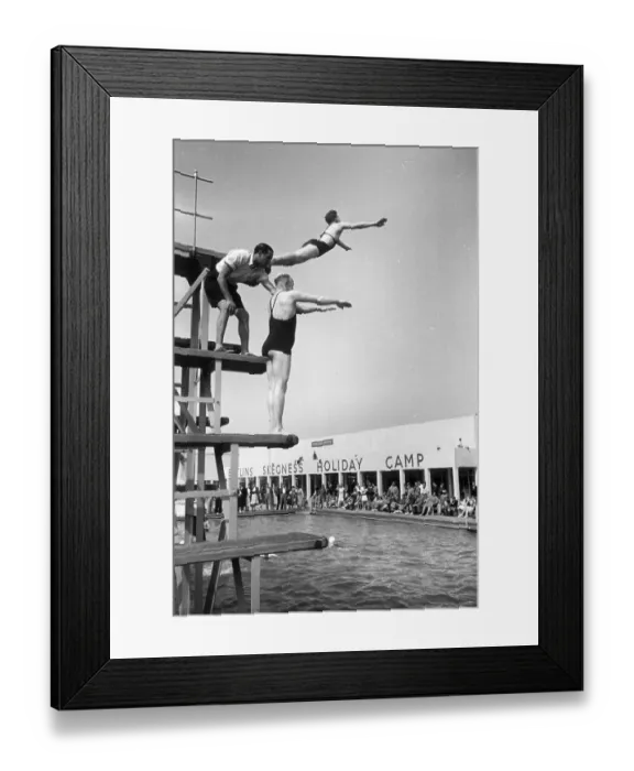 Framed Print : Holiday Camp