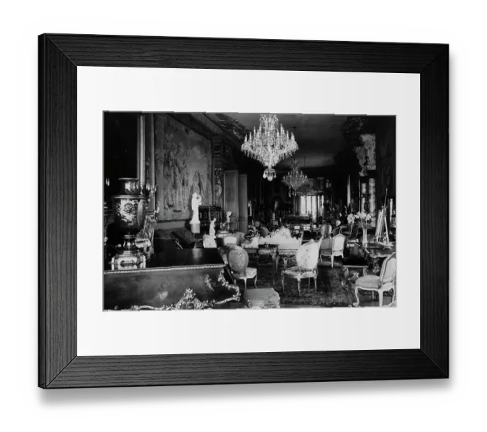 Framed Print : Drawing Room At Harlaxton Manor Framed Print : Drawing Room At Harlaxton Manor