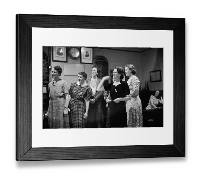 Framed Print : Ladies Darts Framed Print : Ladies Darts