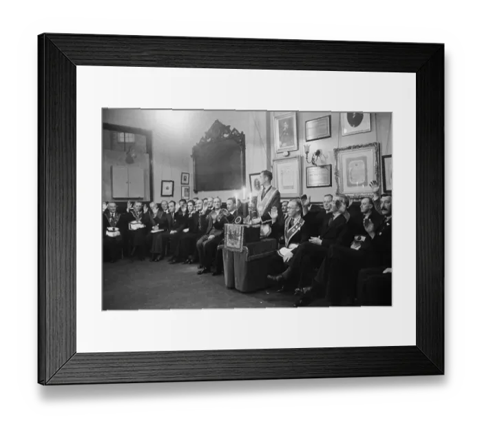 Framed Print : Odd Fellows Vote Framed Print : Odd Fellows Vote