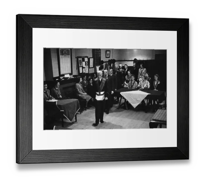 Framed Print : Women's Lodge