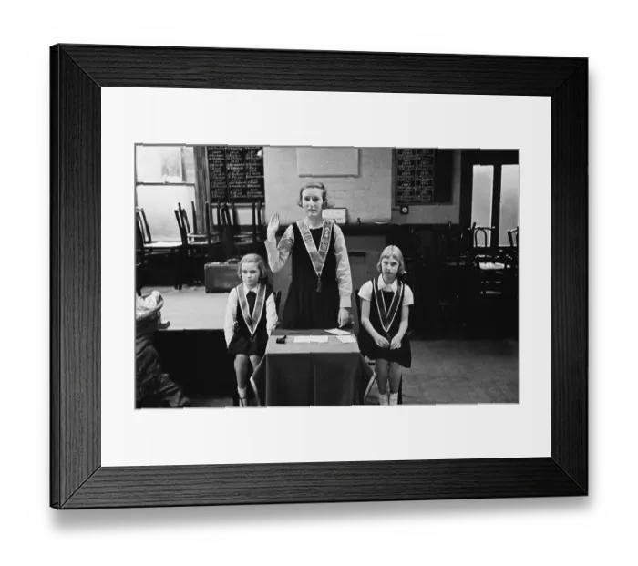 Framed Print : Junior Masons Framed Print : Junior Masons