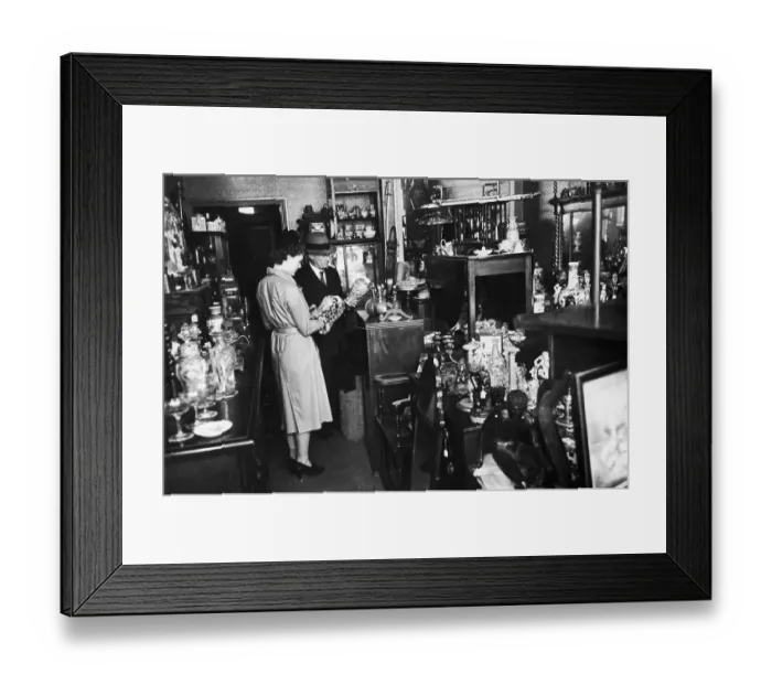 Framed Print : Antique Shop Framed Print : Antique Shop
