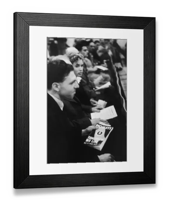 Framed Print : Mosley's Mein Kampf Framed Print : Mosley's Mein Kampf