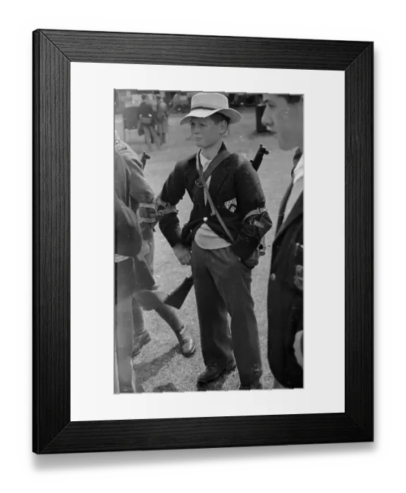 Framed Print : Young Shooter