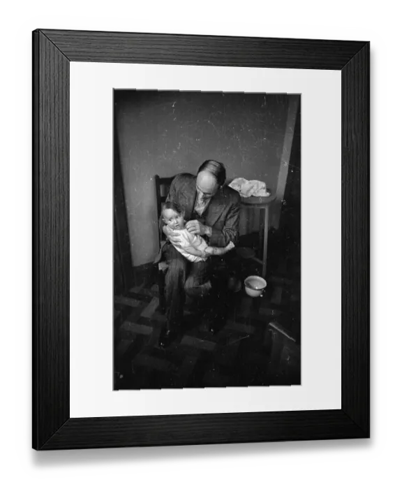 Framed Print : Cuddling Baby Framed Print : Cuddling Baby