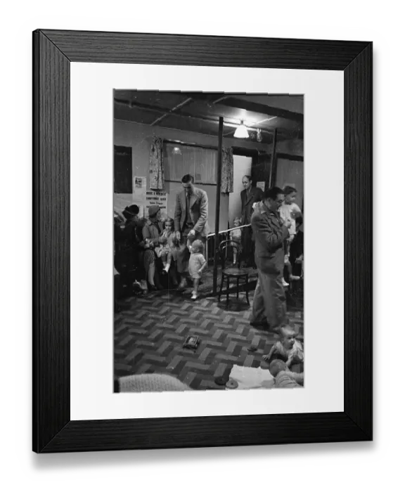Framed Print : Parenting Class Framed Print : Parenting Class