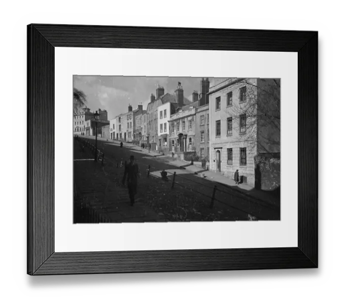 Framed Print : Hill Street Framed Print : Hill Street