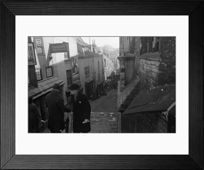 Framed Print : Bristol Steps Framed Print : Bristol Steps