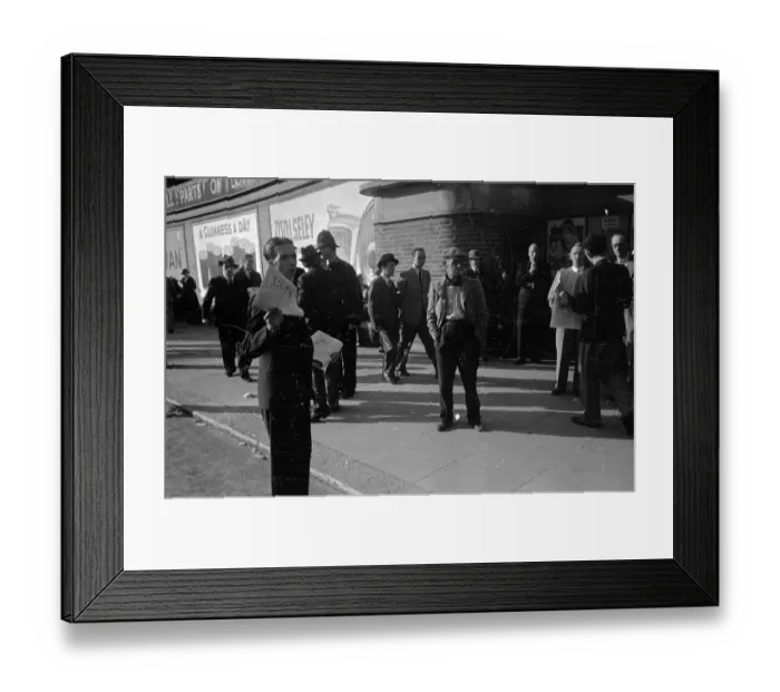 Framed Print : Political Paper