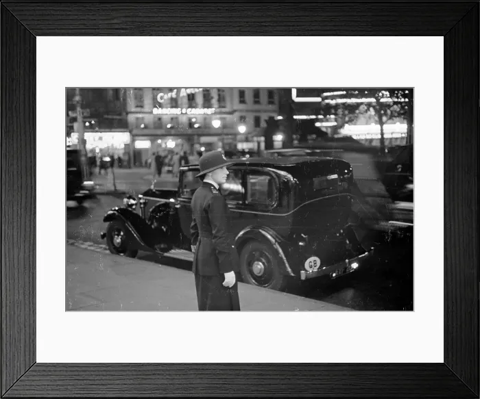 Framed Print : Lady On Duty Framed Print : Lady On Duty