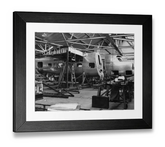Framed Print : Building A Plane Framed Print : Building A Plane