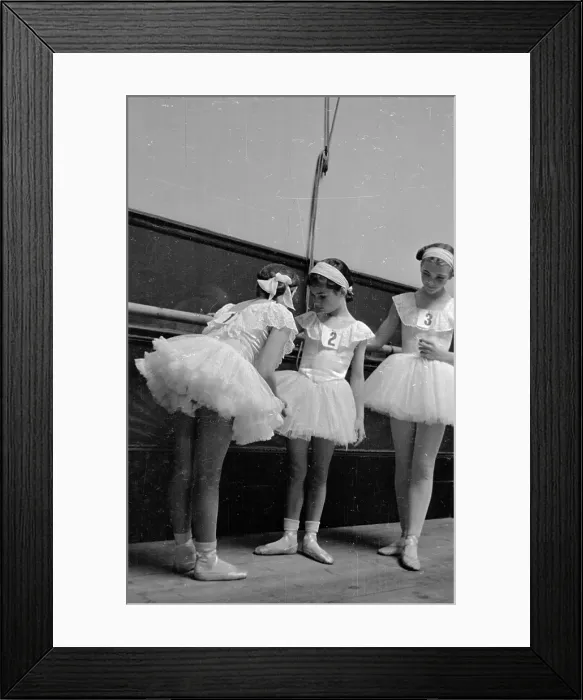 Framed Print : Ballet Exam Framed Print : Ballet Exam