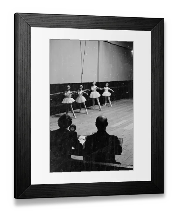 Framed Print : At The Barre Framed Print : At The Barre