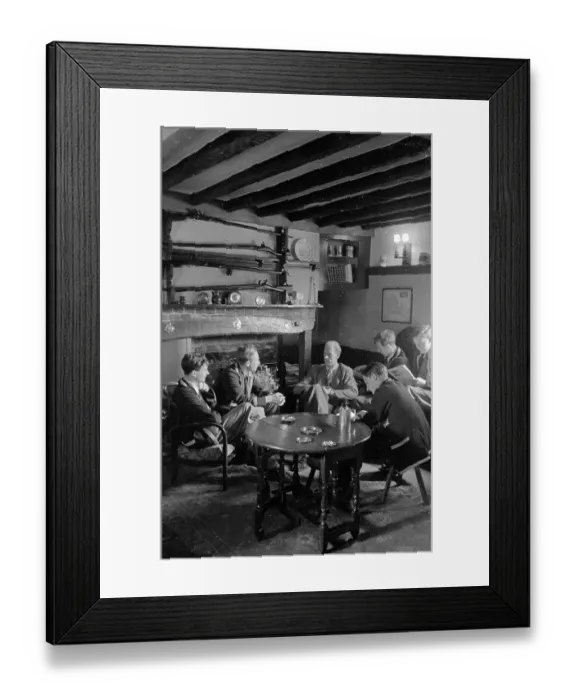 Framed Print : Crew Relax