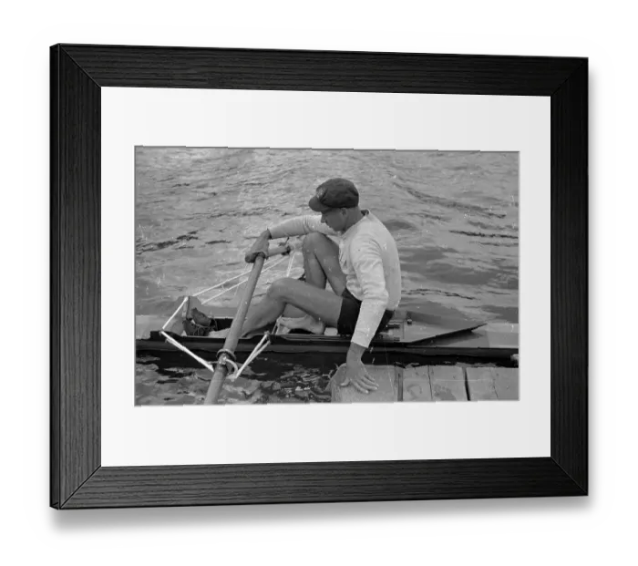 Framed Print : Henley Rower Framed Print : Henley Rower