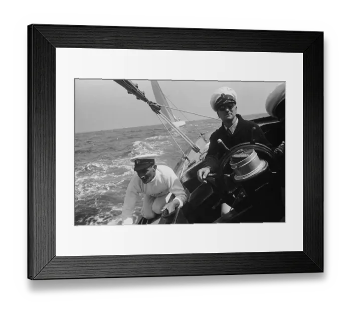 Framed Print : Skipper & Helmsman Framed Print : Skipper & Helmsman