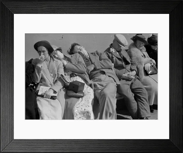 Framed Print : Sleepy Blackpool