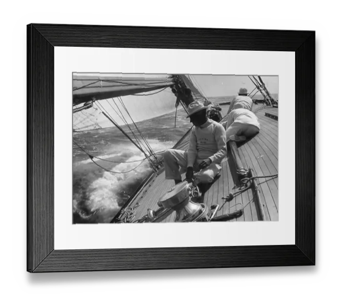Framed Print : Starboard Tack Framed Print : Starboard Tack