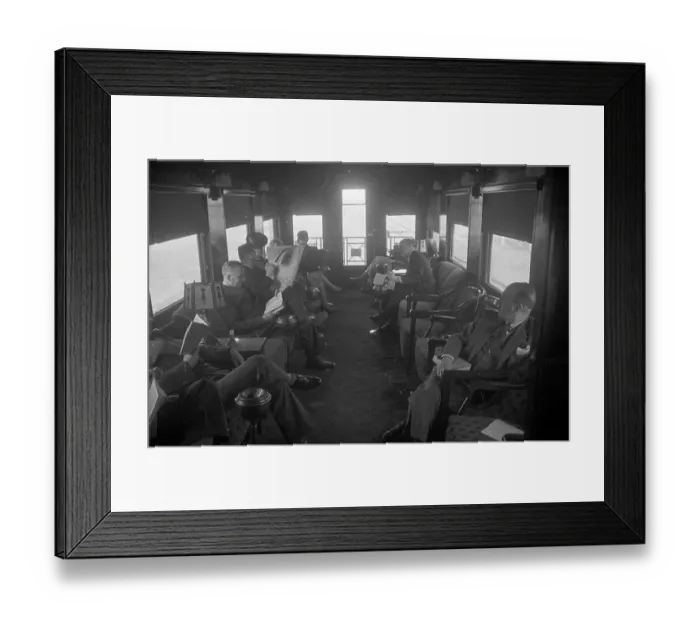 Framed Print : Observation Lounge Framed Print : Observation Lounge