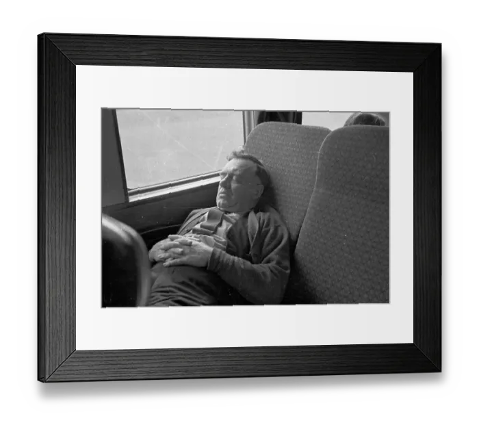 Framed Print : Fatigued Passenger Framed Print : Fatigued Passenger
