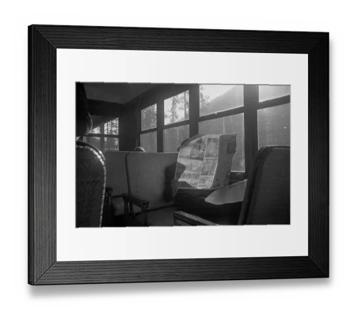 Framed Print : Paper Reader Framed Print : Paper Reader