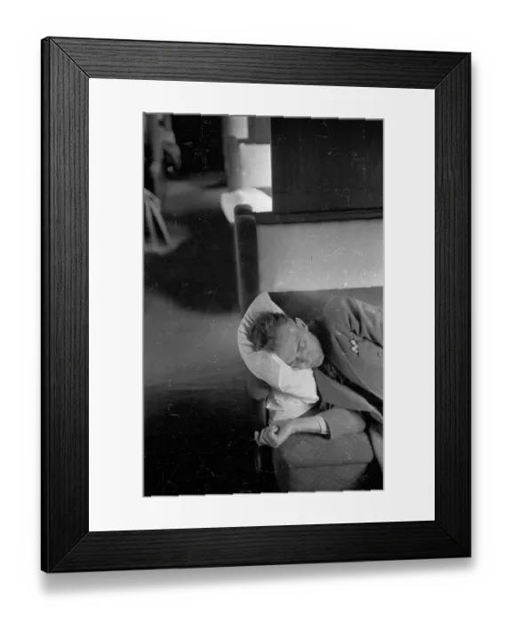Framed Print : Sleeping Passenger Framed Print : Sleeping Passenger