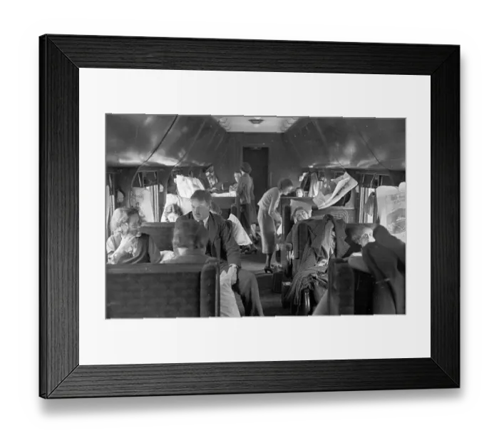 Framed Print : Tired Passengers Framed Print : Tired Passengers
