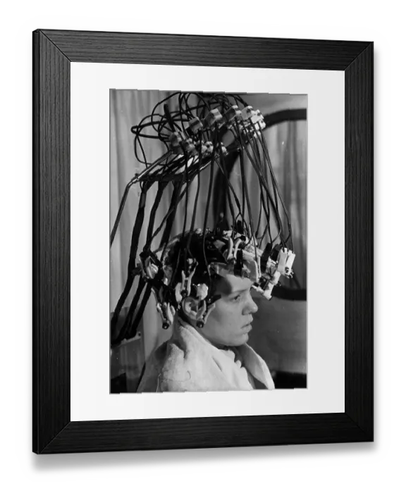 Framed Print : Wave Machine