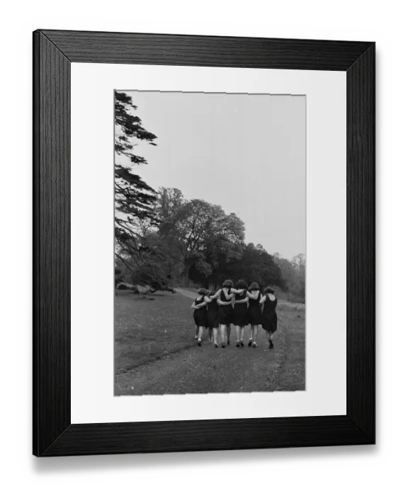 Framed Print : Girls Together Framed Print : Girls Together