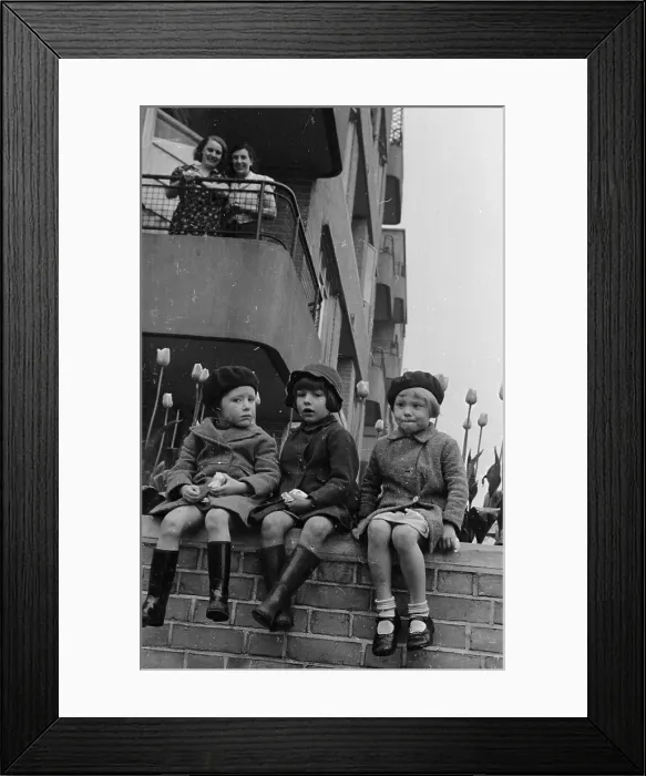 Framed Print : Flower Tower Framed Print : Flower Tower