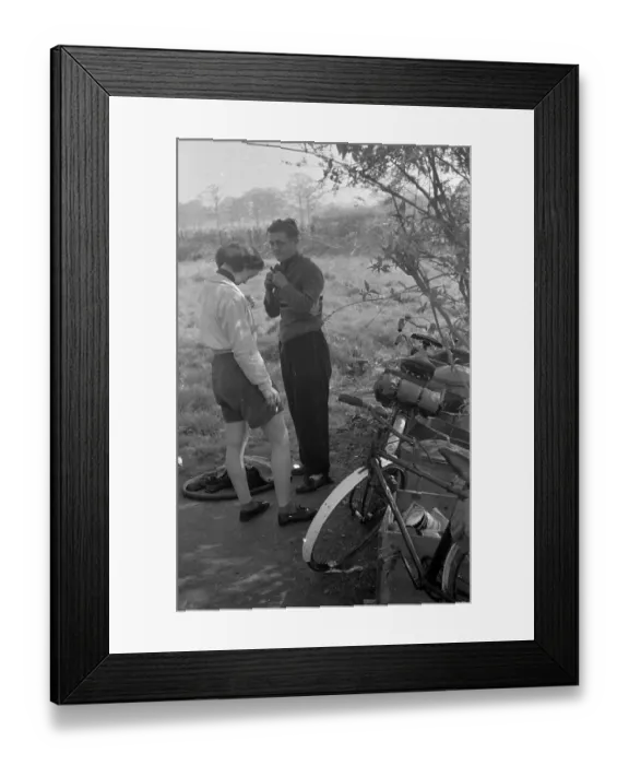 Framed Print : Weekend Cyclists Framed Print : Weekend Cyclists