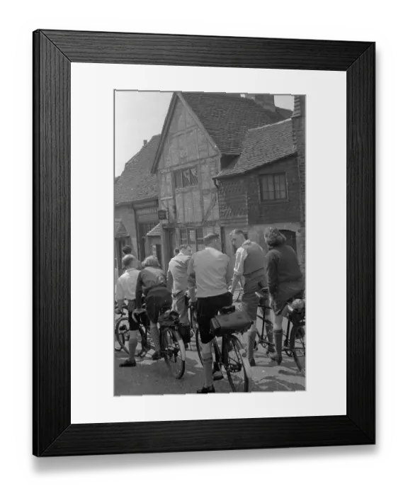 Framed Print : Cycling Club Framed Print : Cycling Club