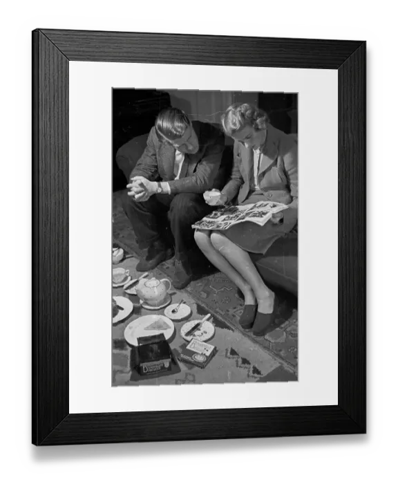 Framed Print : Fraternising Students Framed Print : Fraternising Students