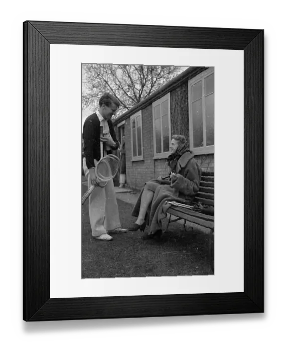 Framed Print : After Tennis Framed Print : After Tennis
