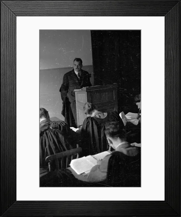 Framed Print : Law Lecturer Framed Print : Law Lecturer