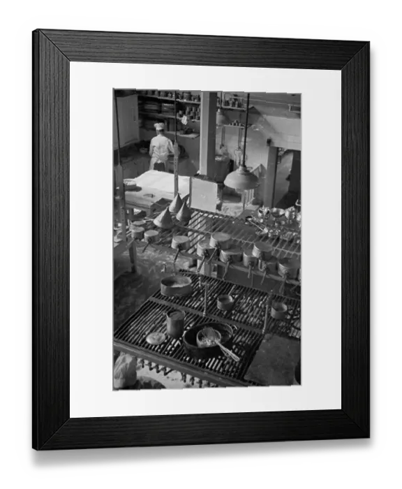 Framed Print : College Kitchen Framed Print : College Kitchen