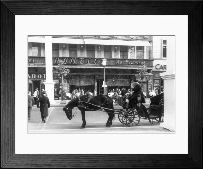 Framed Print : A Berlin Street Framed Print : A Berlin Street