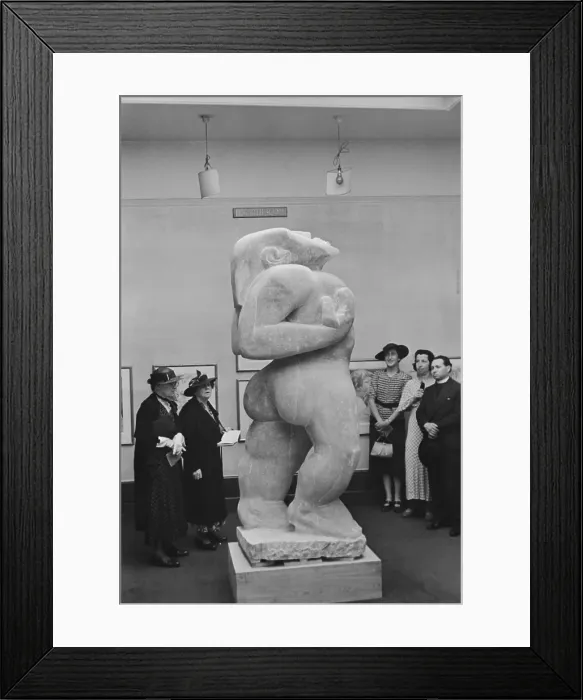 Framed Print : Epstein's Adam Framed Print : Epstein's Adam