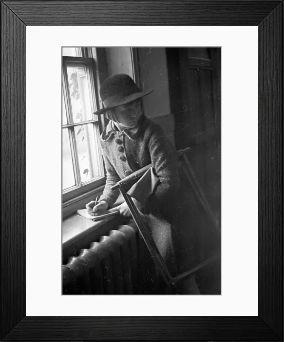 Framed Print : Young Artist
