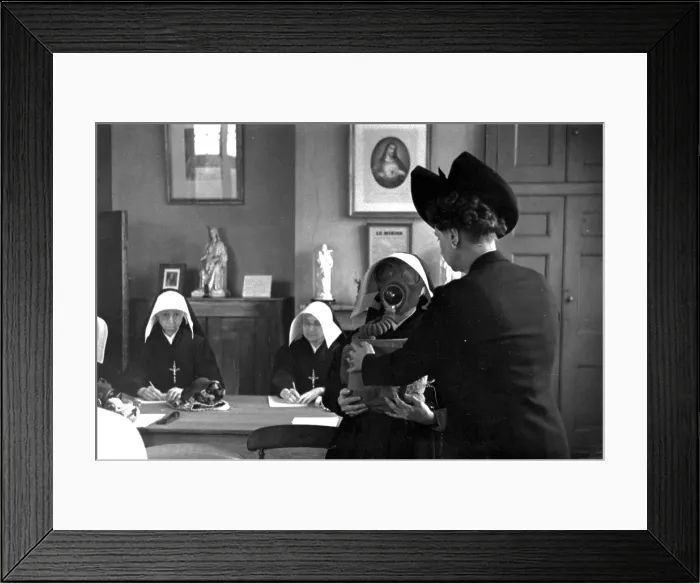 Framed Print : Nun's Mask Framed Print : Nun's Mask