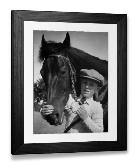 Framed Print : Stable Boy Framed Print : Stable Boy