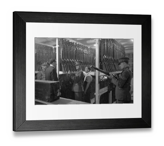 Framed Print : Rifle Room Framed Print : Rifle Room
