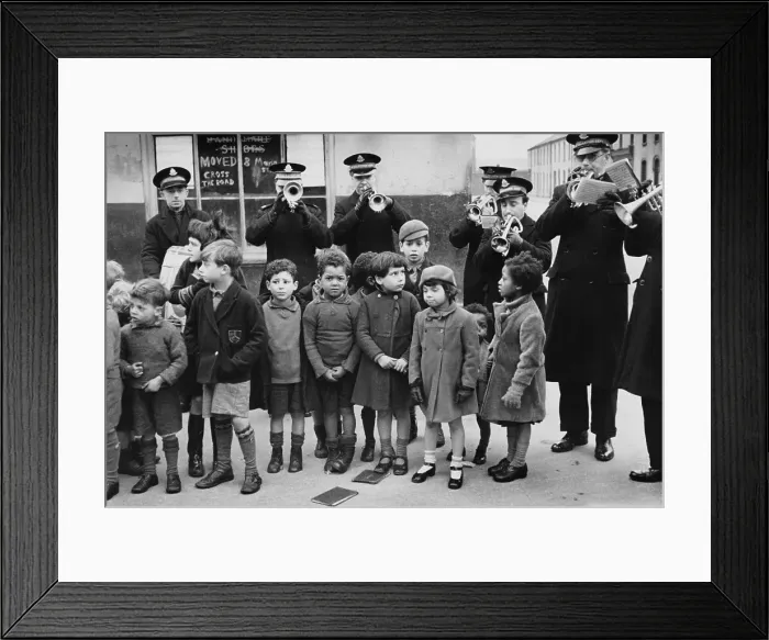 Framed Print : Salvation Army Band Framed Print : Salvation Army Band