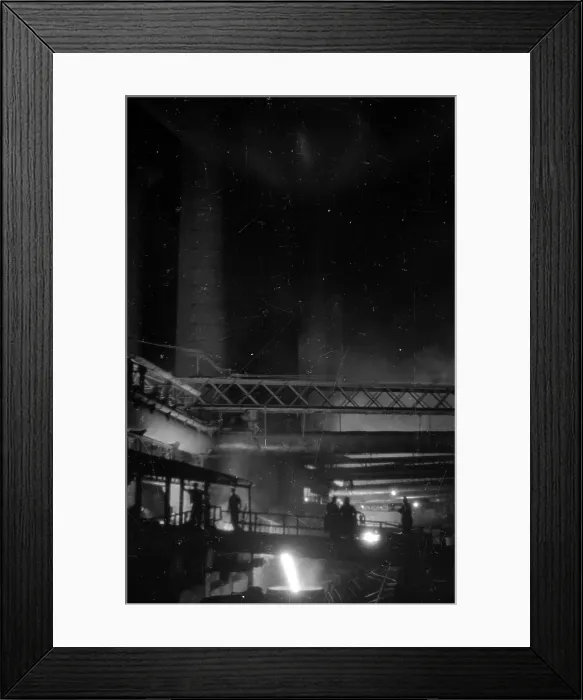 Framed Print : Furnaces By Night Framed Print : Furnaces By Night