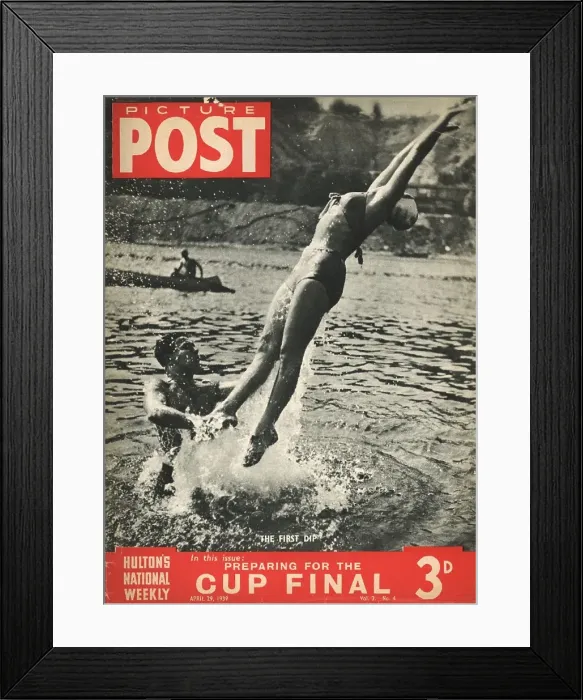 Framed Print : The First Dip Framed Print : The First Dip
