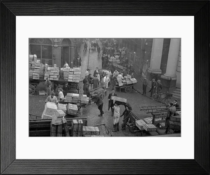Framed Print : Billingsgate Market
