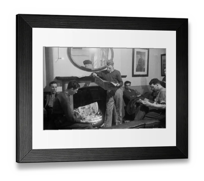 Framed Print : Newspaper Time