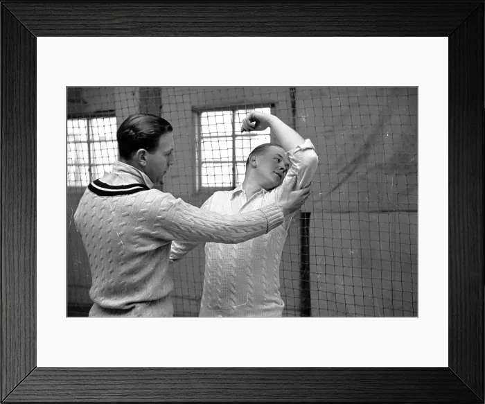 Framed Print : Cricket Teacher Framed Print : Cricket Teacher