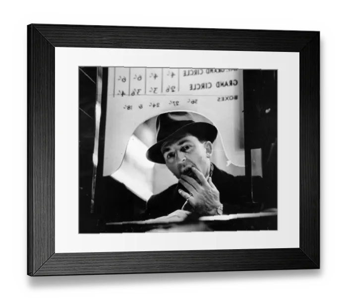 Framed Print : Man At Box Office Framed Print : Man At Box Office